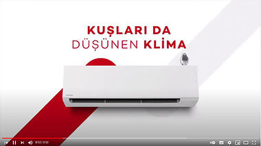 Kuşları da Düşünen Klima - Toshiba Klima