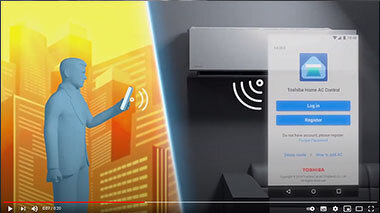 Siz Dışarıdayken de Sizi Düşünen Klima - Toshiba Klima