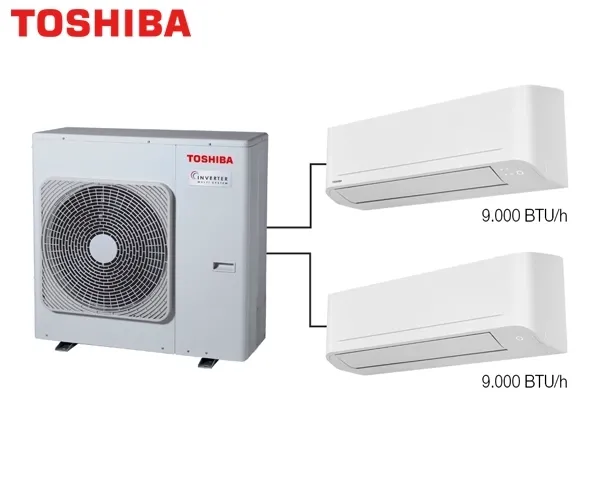 Toshiba 2M Multi Split Klima 9.000+9.000 BTU/h - 1
